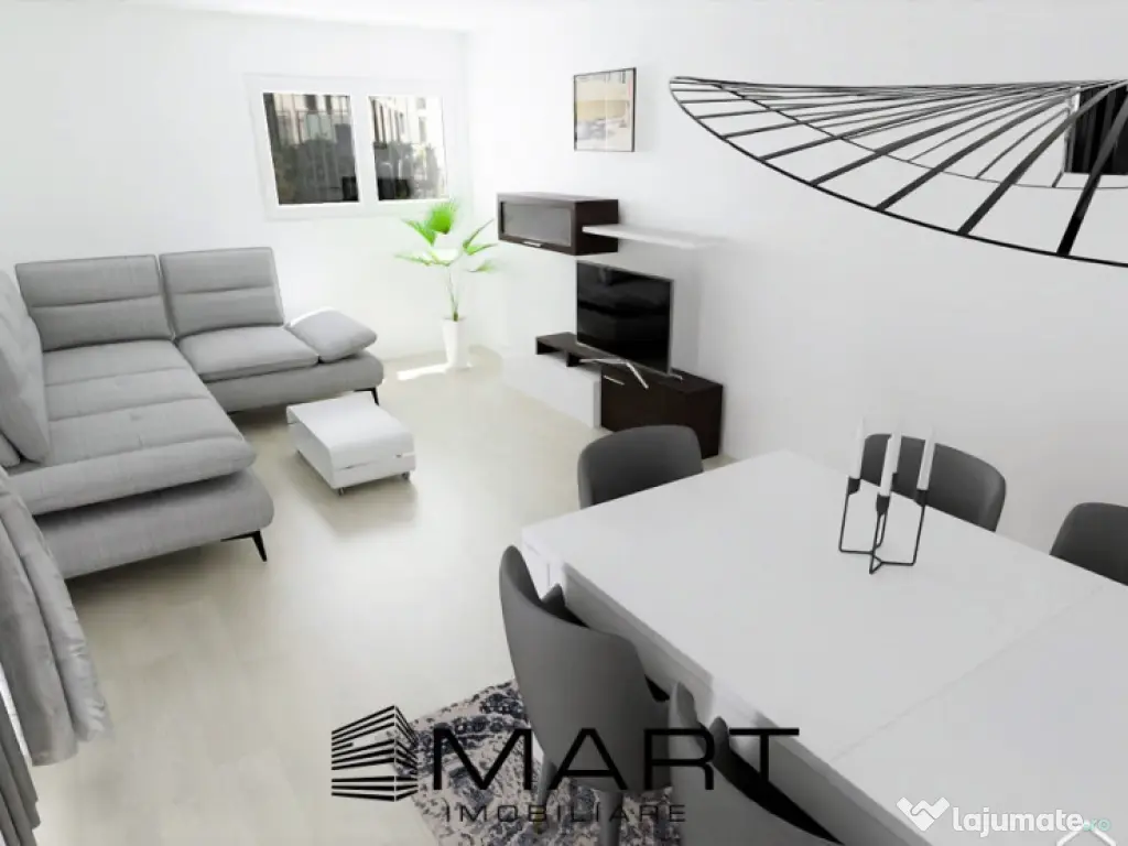 Garsoniera 36 mp etaj 1 cartier Davinci