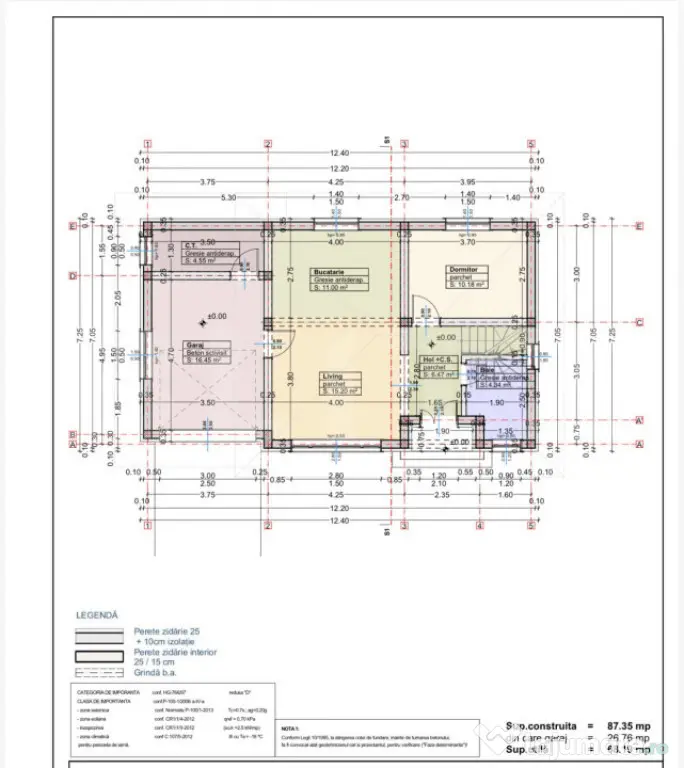Casa etaj, 116 mp utili, 307 mp teren, zona Burdujeni