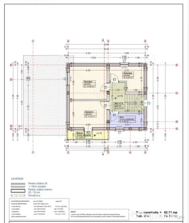Casa etaj, 116 mp utili, 307 mp teren, zona Burdujeni