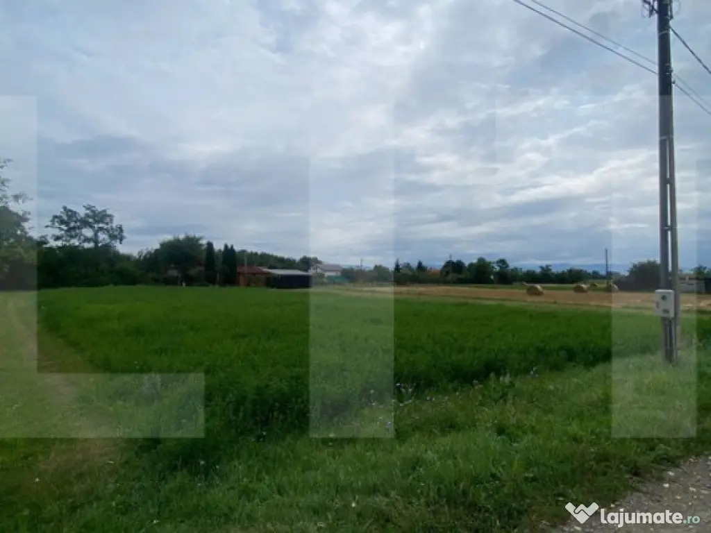 De vânzare teren intravilan 1.080 mp cu utilități – Dob