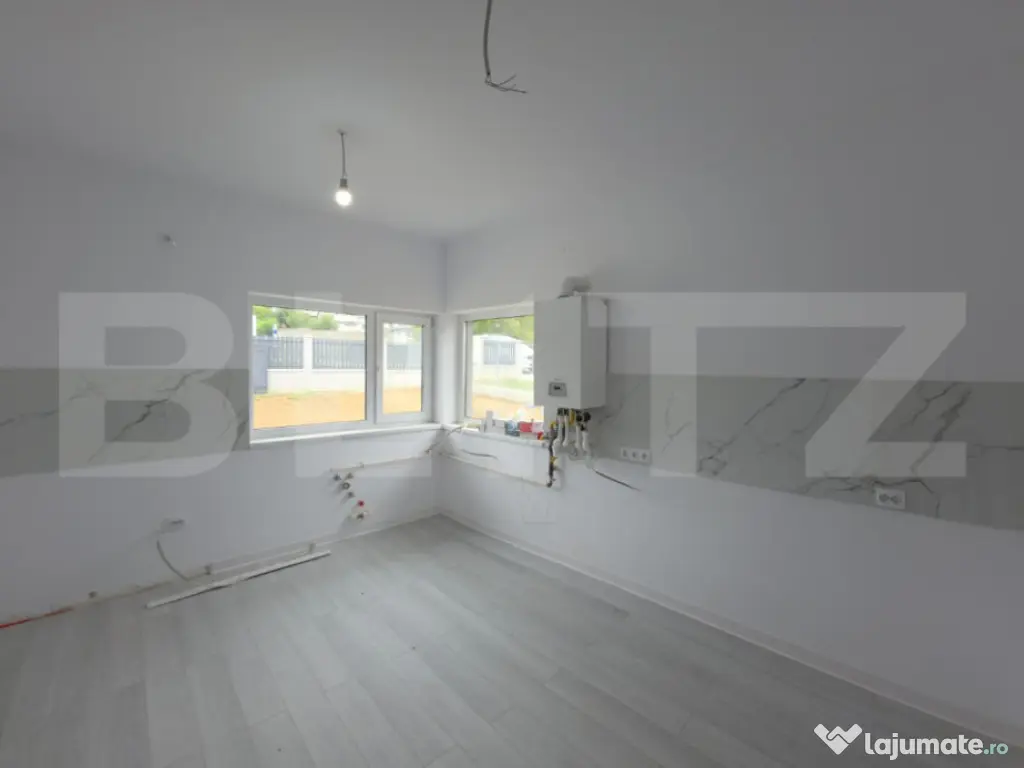 Casa cu 3 dormitoare, 109 mp, 500 mp teren, Sigmir