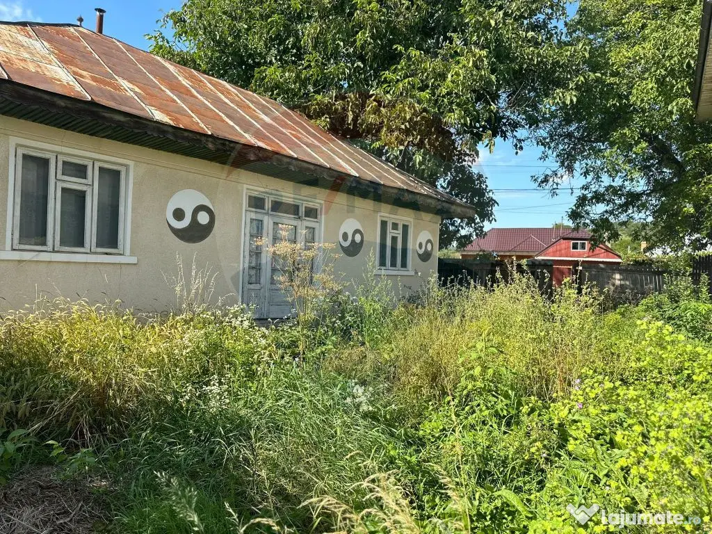 Teren intravilan 3.765 mp cu casă – Bodești de Jos