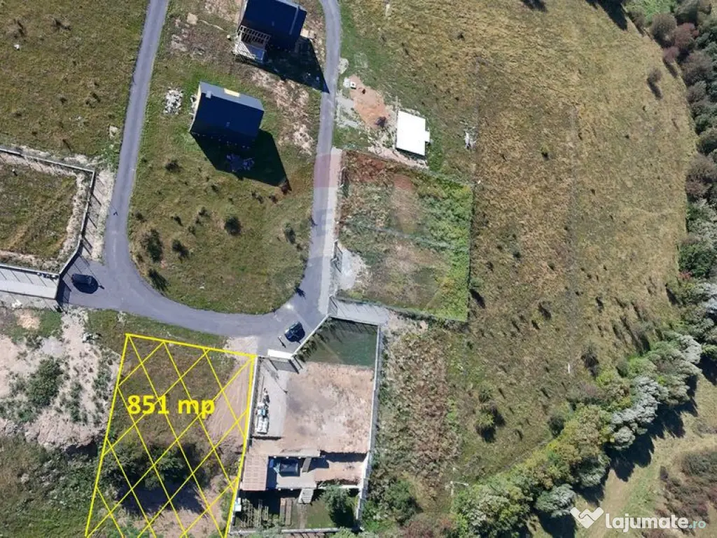 851 mp, Pârâu in spate - Brașov | Centrul echitație ?...