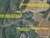 851 mp, Pârâu in spate - Brașov | Centrul echitație ?... 