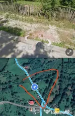 Teren vedere panoramica la munte in Comarnic/Ghiosesti