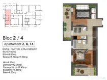Apartament de vânzare – bloc nou, zona Zăvoaie, Kaufland