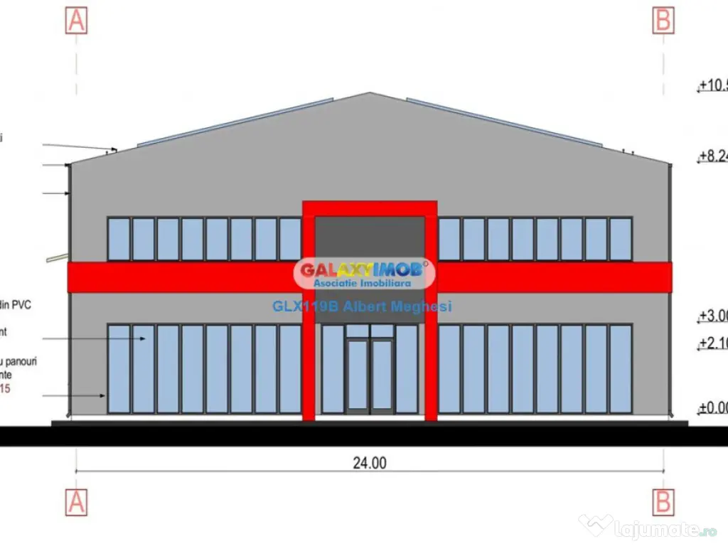 Hala 600 mp deschidere DN3 centura A0