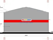 Hala 550 mp deschidere DN3 centura A0 