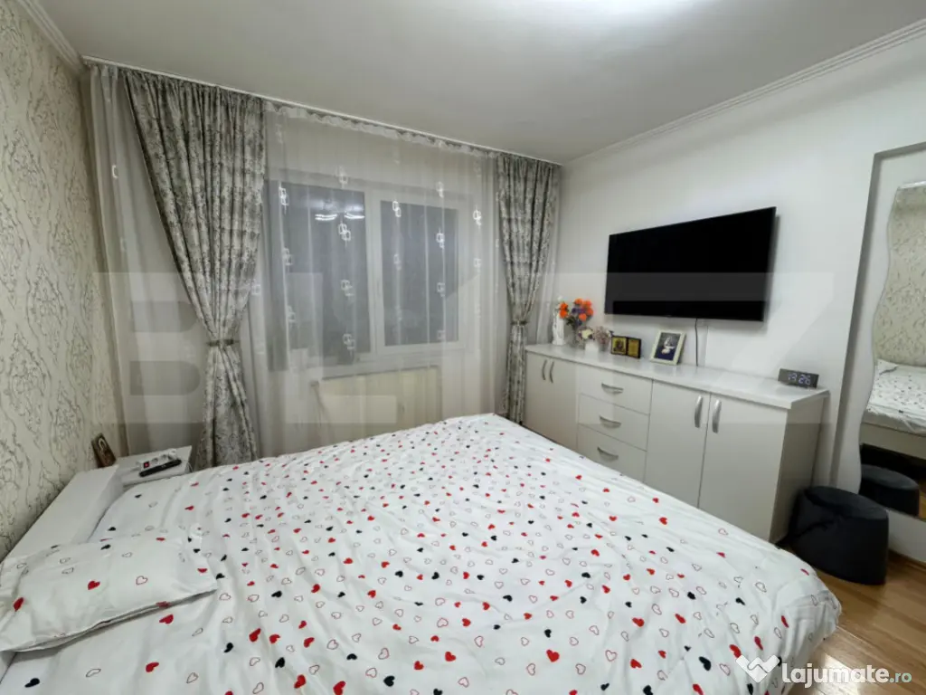 Apartament 3 camere, 76 mp, zona Tudor