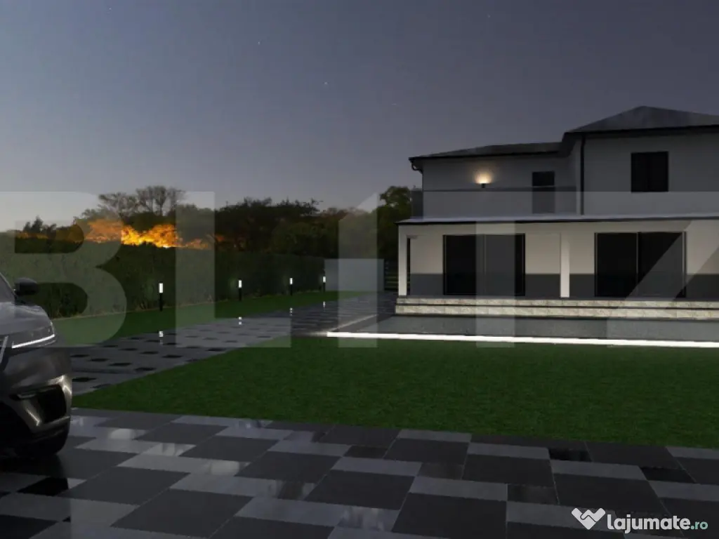 Casa 5 camere -160 mp. Teren 750 mp. Paulesti