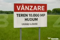 Teren cu potențial major de dezvoltare – 10.000 mp Hudum