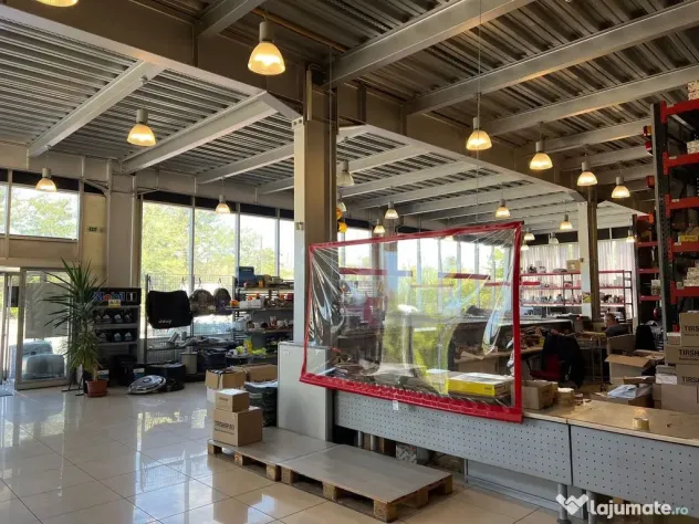 Hale si spatiu showroom ,depozitare si productie 2176 mp....