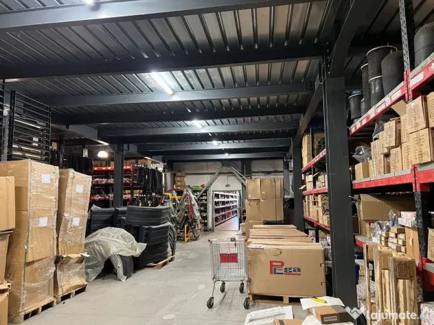 Hale si spatiu showroom ,depozitare si productie 2176 mp....