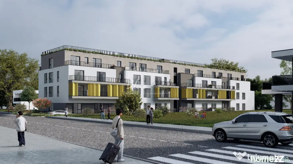 Madrid Park Residence- Apartament 3 camere cu terasa 17.7 mp
