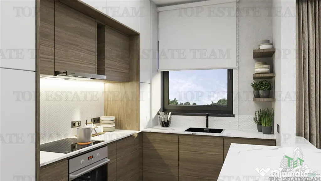 Apartament 2 camere cu terasa 27mp bloc nou Rahova-sector 5
