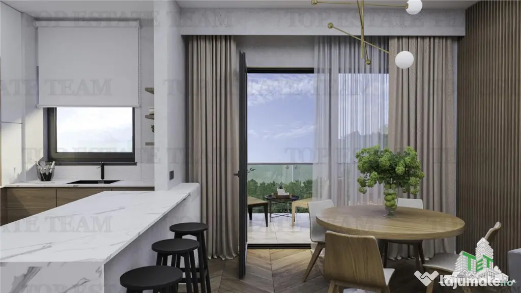 Apartament 2 camere cu terasa 27mp bloc nou Rahova-sector 5