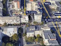 Apartament cu 3 camere de vânzare în zona Stefan cel Mare