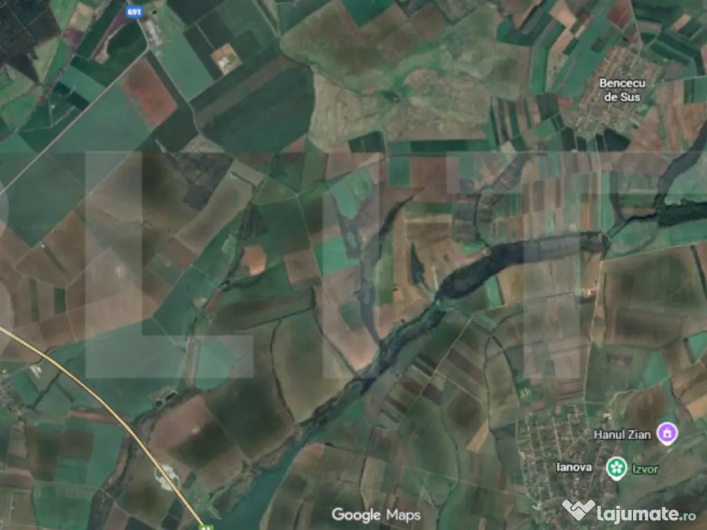 Teren 20.000 mp Bencecu de Sus – Front DC60