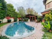 Vilă individuală cu piscină, garaj dublu • teren 766 m 