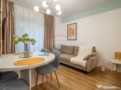 Studio cu terasă și vedere către munți – Green Futu... 