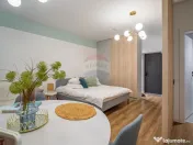 Studio cu terasă și vedere către munți – Green Futu... 