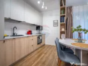 Studio cu terasă și vedere către munți – Green Futu... 