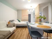 Studio cu terasă și vedere către munți – Green Futu... 