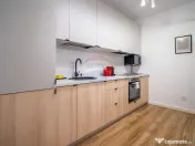 Studio cu terasă și vedere către munți – Green Futu... 