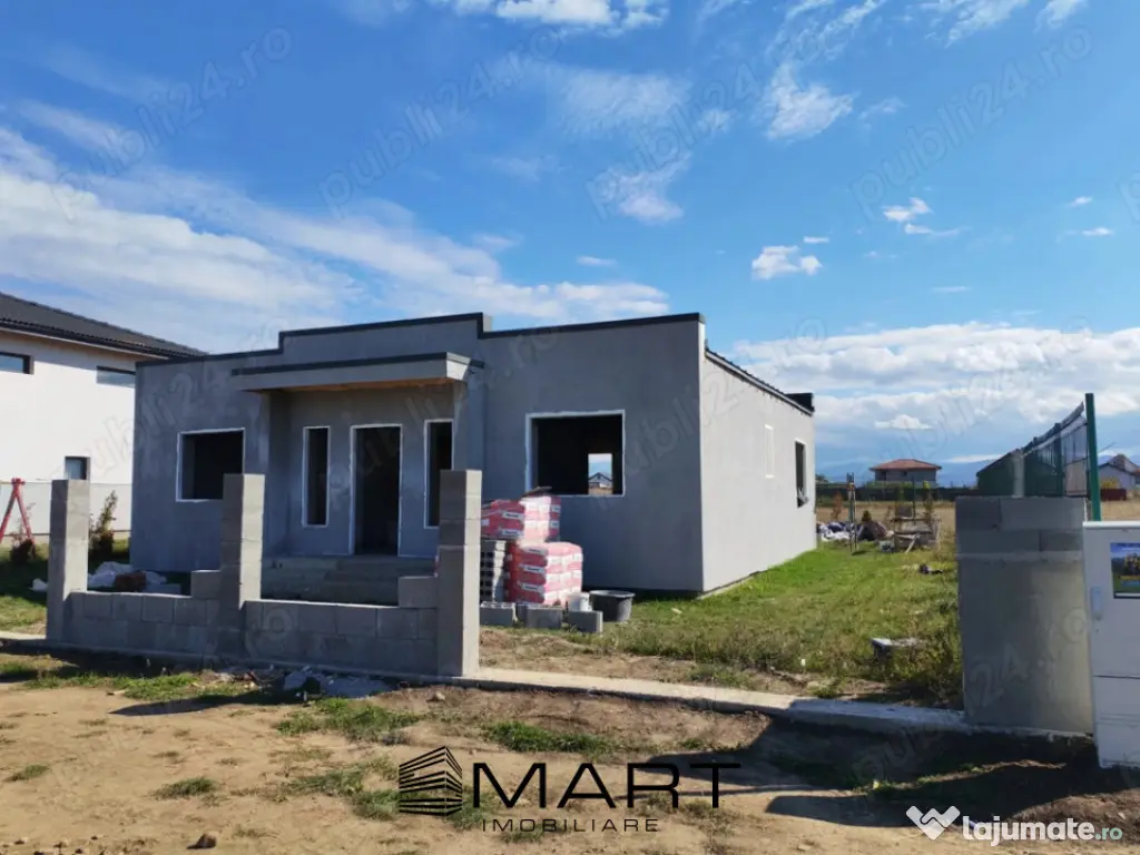 Casă Modernă pe Parter în Sânpetru