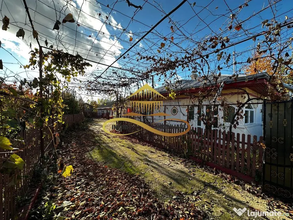 Casa batraneasca din caramida de vanzare si 4500 mp teren...
