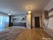 Voluntari - Metro, Omnix City, vanzare ap 2 camere mobilat, parcare 