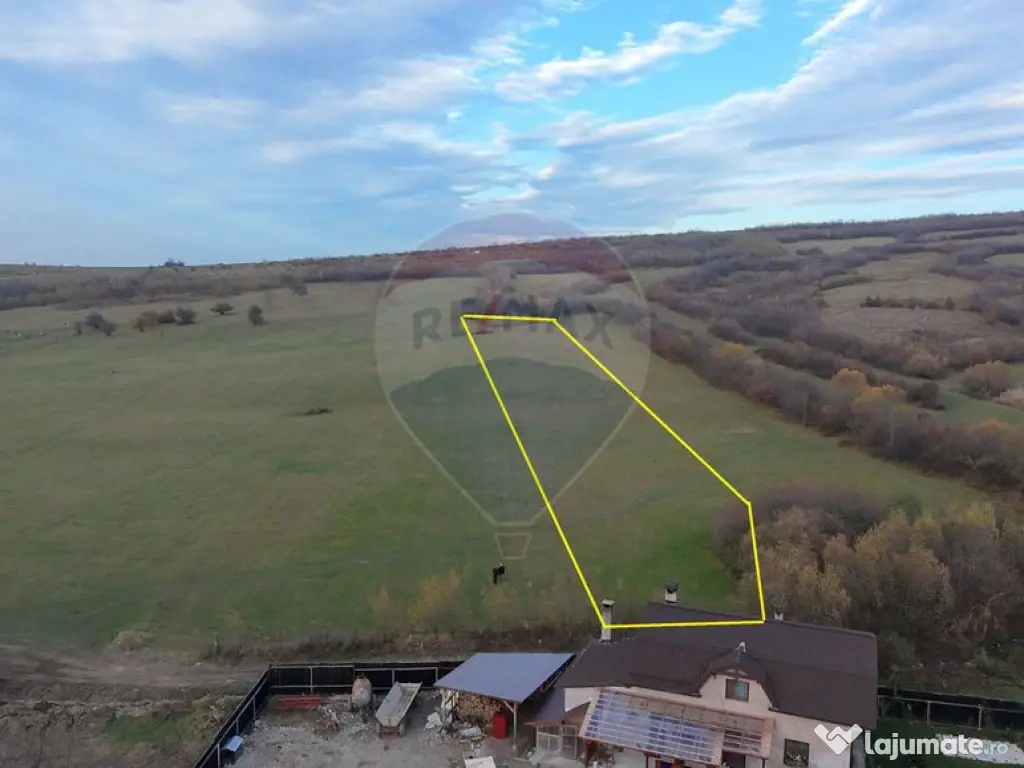 Teren 5.800 mp Purcareni curent, gaz, apă / Strada 30 de...