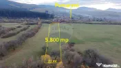 Teren 5.800 mp Purcareni curent, gaz, apă / Strada 30 de... 