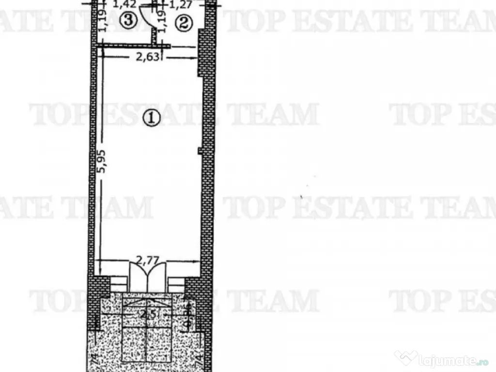 Spatiu comercial-venit lunar la cheie.