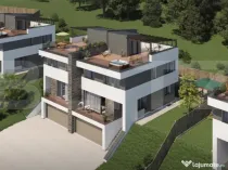 Casa moderna cu terasa panoramica si garaj dublu – confort