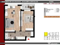 2cam studio mutare imed, 15min metrou Leonida/Berceni