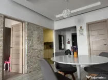 Apartament mobilat/utilat - 3 camere, 70 mp, 2 bai, balcon,