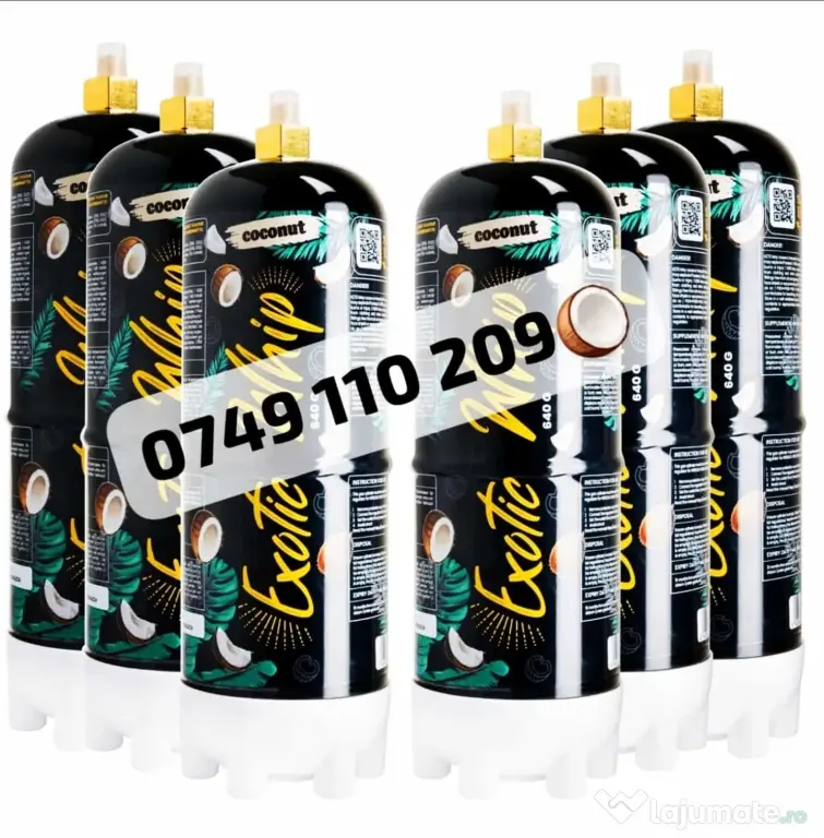Butelii Whip / Capsule Frisca / Baloane NON-STOP / Crackers