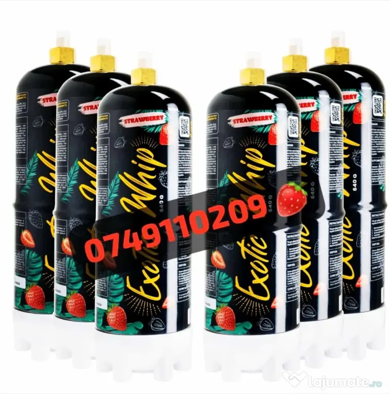 Butelii Whip / Capsule Frisca / Baloane NON-STOP / Crackers