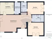 Casa cu 3 camere de vanzare | Petresti | Curte 214mp 