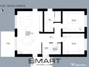 Casă modernă, parter, la cheie – în inima Tărlungenilo 