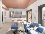 Casă modernă, parter, la cheie – în inima Tărlungenilo 