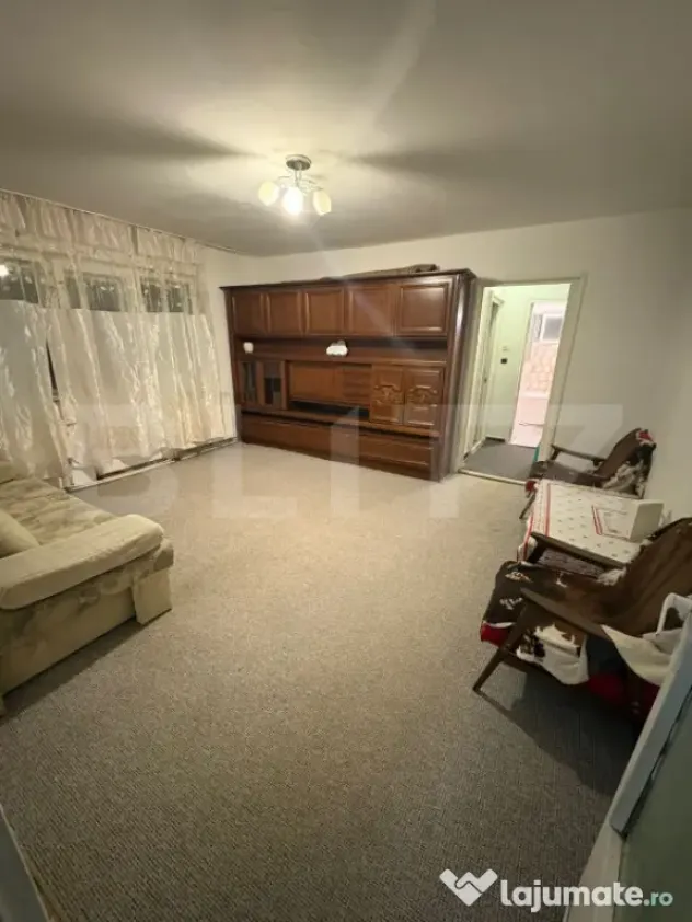 Apartament cu 2 camere, 54 mp, etaj 2, cu balcon și boxă l