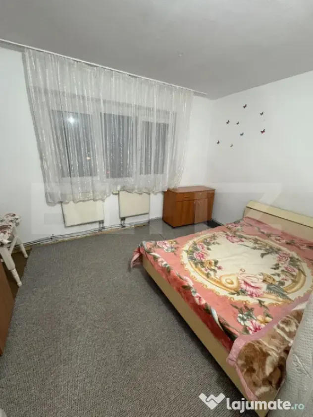 Apartament cu 2 camere, 54 mp, etaj 2, cu balcon și boxă l