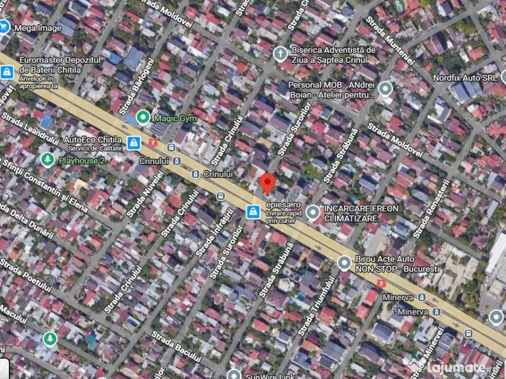 Teren de vanzare sos Chitila dubla deschidere