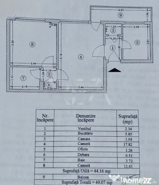 2 camere renovat pe Mihalache cu Vedere Spate - Bucuresti (Bucuresti-Ilfov)