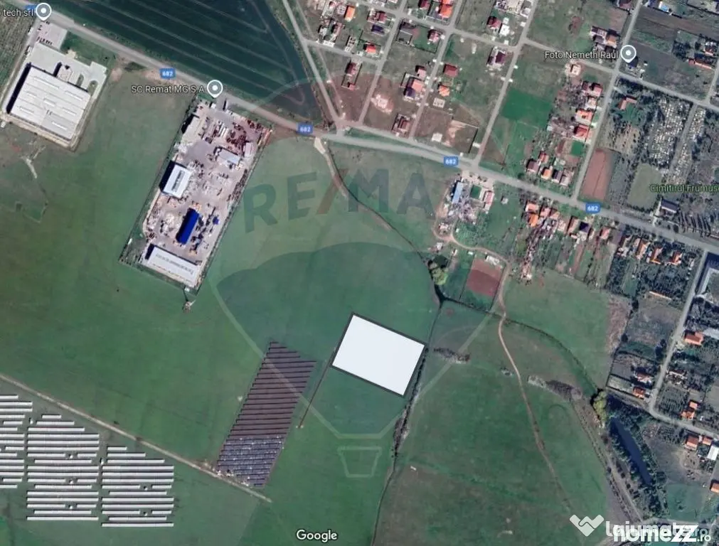 Teren intravilan, zona in plina dezvoltare industriala lo... - Frumuseni (Arad)