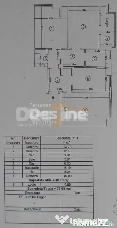 Dacia, Apartament 3 camere, DECOMANDAT, 139.990 EURO