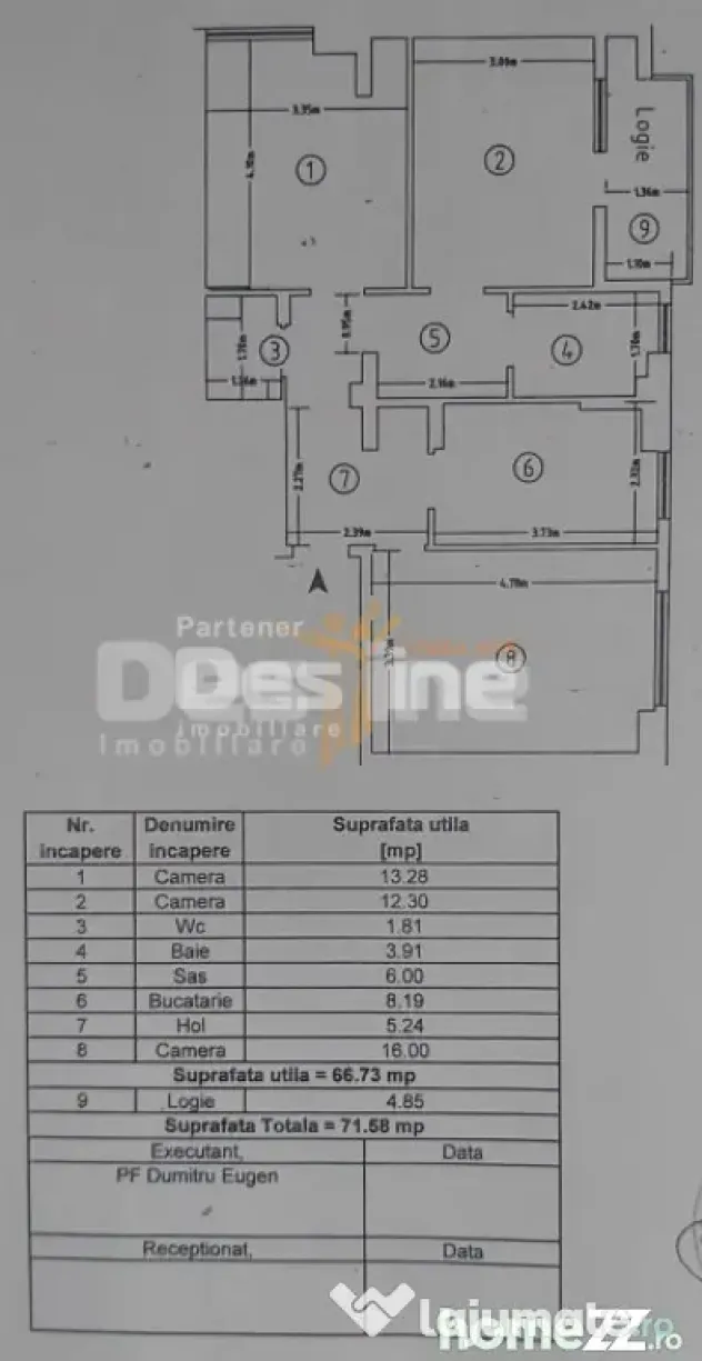 Dacia, Apartament 3 camere, DECOMANDAT, 139.990 EURO
