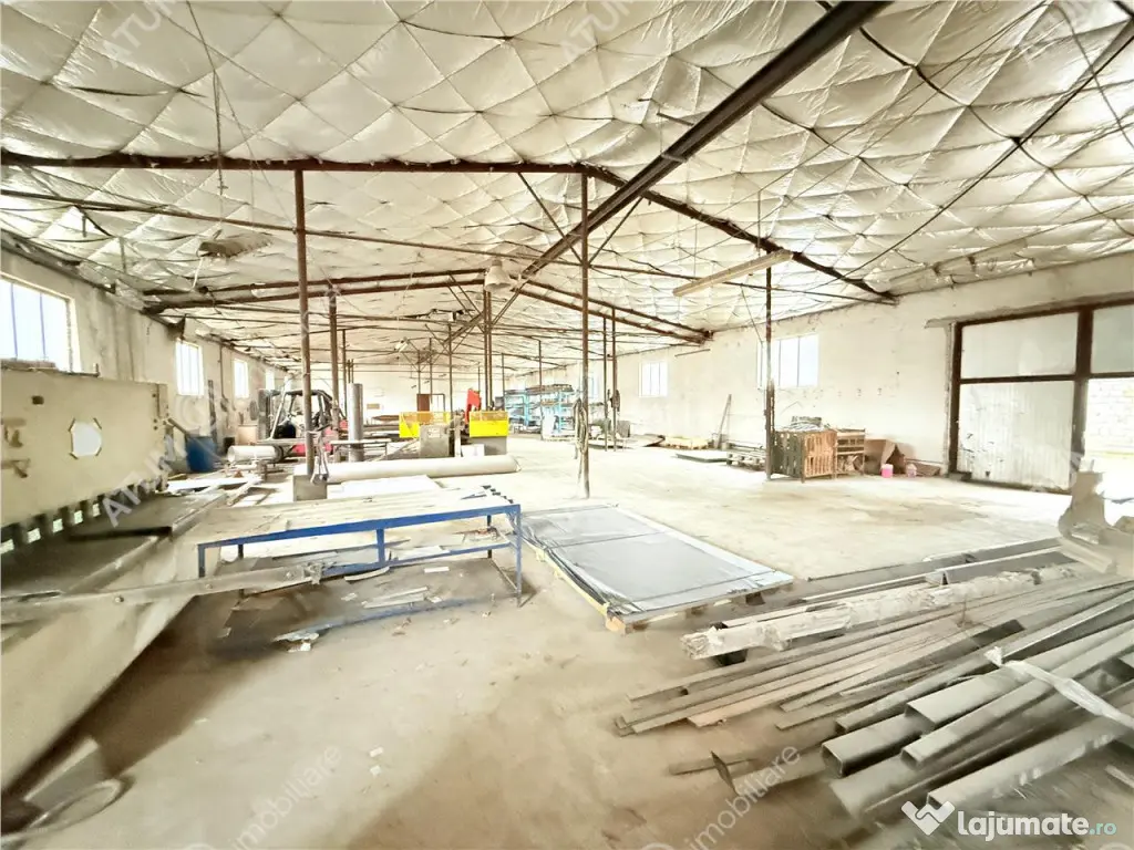 Hala industriala 1200 mp utili de inchiriat in Cisnadie